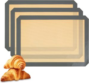 3 Pack Silicone Baking Mat, 16.5...