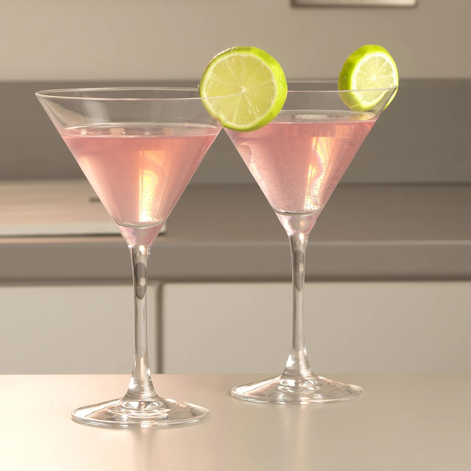 Cristal D’Arques P506388 Set of 2 Cocktail Glasses, 300 ml, Festive Celebration Serving Glass, Chip Resistant, Dishwasher Safe - Drinkware for Espresso Martinis, Prosecco, Champagne - Image 2