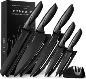 Home Hero 5-Piece Kitchen Knife Set...