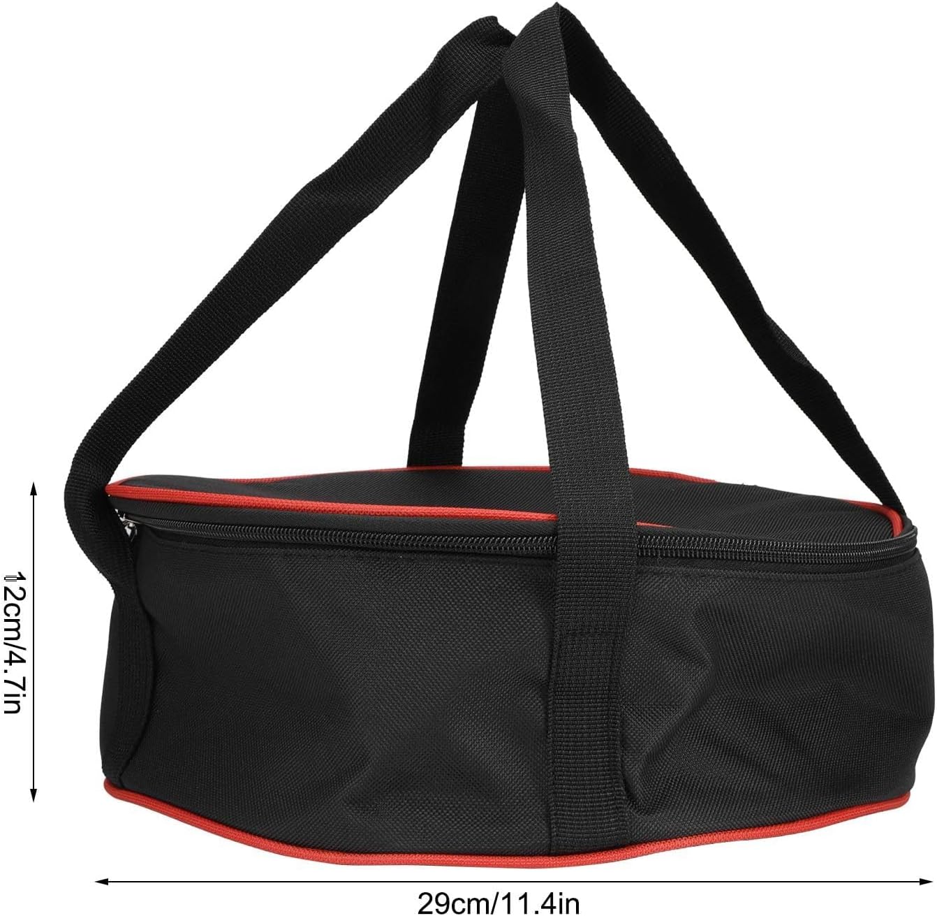 Camping Utensils Storage Bag Camping Dinnerware Organiser with Handles and Double Zippers Plate Holders Dinnerware Storage Container for Plates Bowls Cups Travel Picnic Barbecue - Image 3