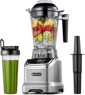 AMZCHEF Blender Smoothie Maker with...
