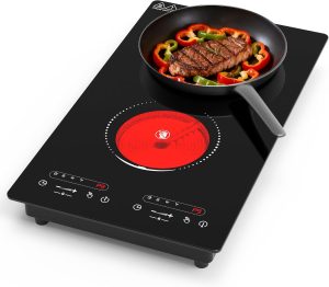 VBGK Double Ceramic Hob 3000W, Plug...