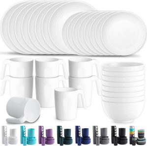 Kyraton Plastic Dinnerware Sets of ...