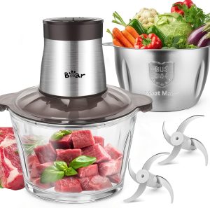 Bear 2L+1.8L 600W Electric Food Pro...