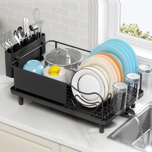 KINGRACK Dish Drainer Rack, Stainle...