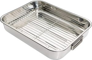 KitchenCraft Roasting Tin with Rack...