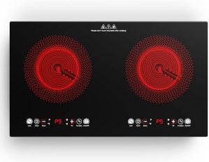 VBGK Double Electric Hob 3520W, Dou...