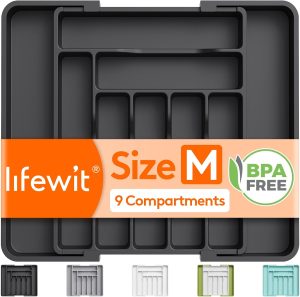 Lifewit Extendable Cutlery Drawer O...