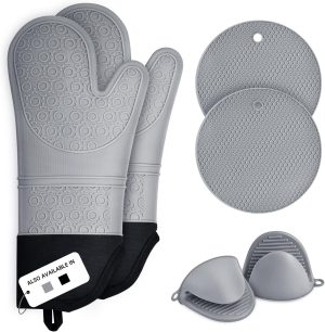 Oven Gloves, Sopito Set of 6 Silico...