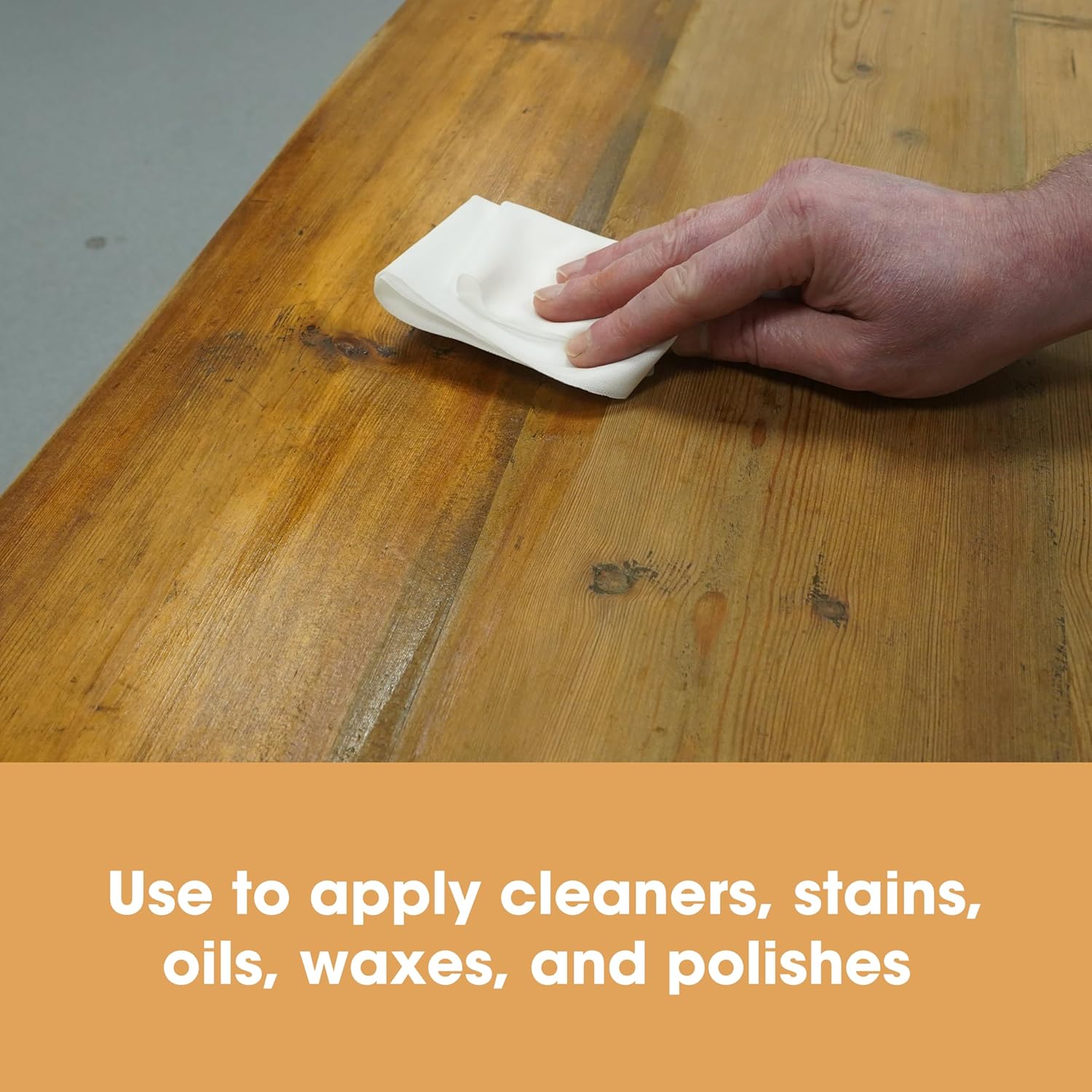 Furniture Clinic 6 Pack Of Lint Free Cleaning Cloths - 6 Cleaning Cloths For Cleaning, Oiling Wooden Furniture, Applying Wood Waxes & More - Image 3
