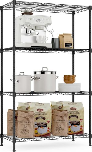 M MZG 1000 lbs Storage Shelving Ste...