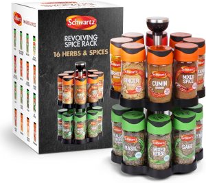 Schwartz Rotating Spice Rack, Space...
