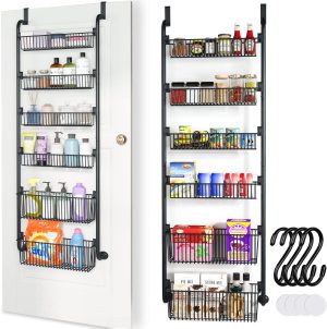 Over Wood Door Pantry Storage Kitch...
