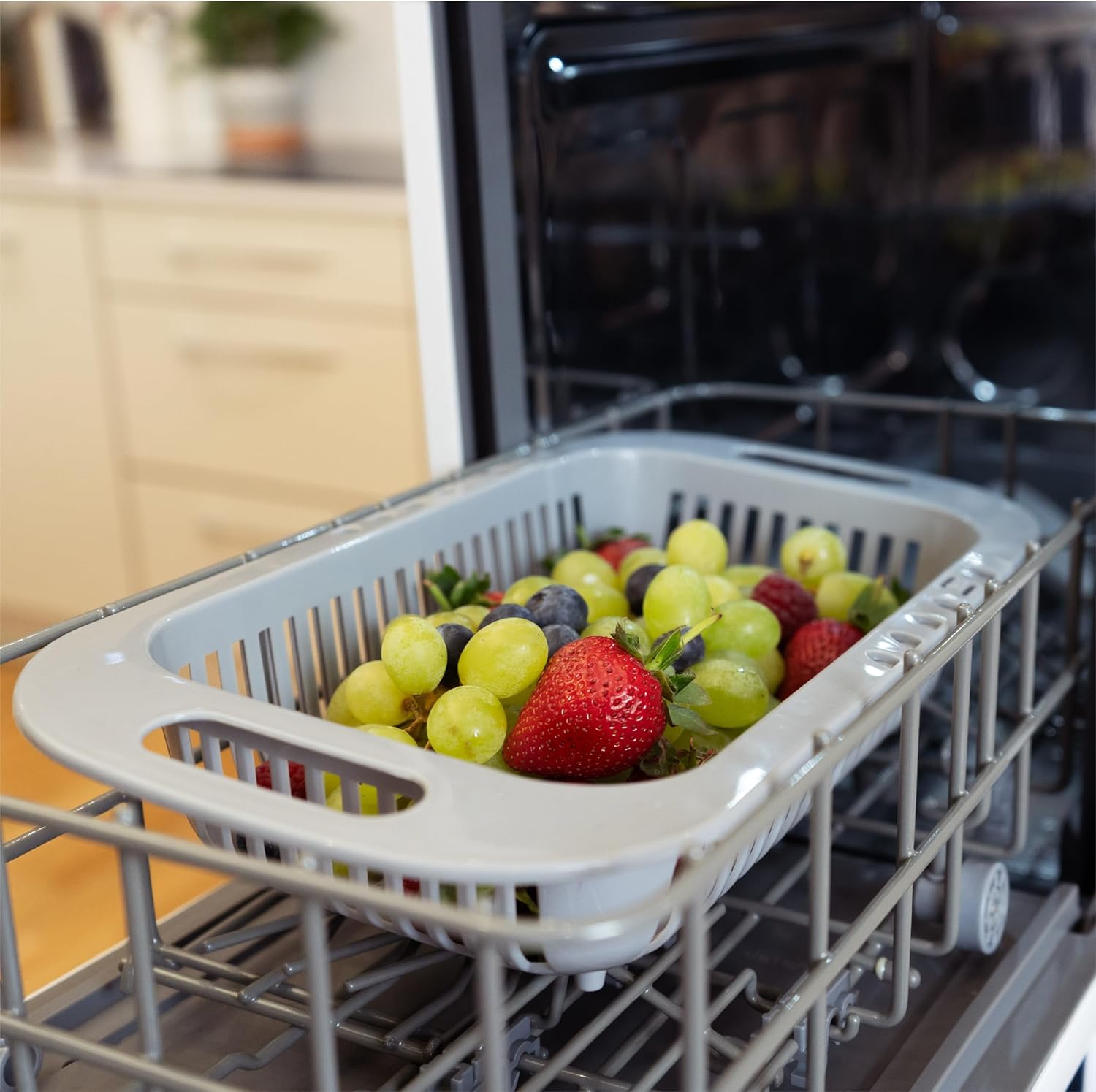 Capsule Dishwasher Solo - Table Top Dishwasher - 7 Programmes, Touch Control, Auto-drying, Baby Care & Fruit Wash, No Plumbing Required - Image 10