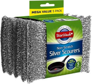 Sponges Scrubbing Pad, 5pk Non-Scra...