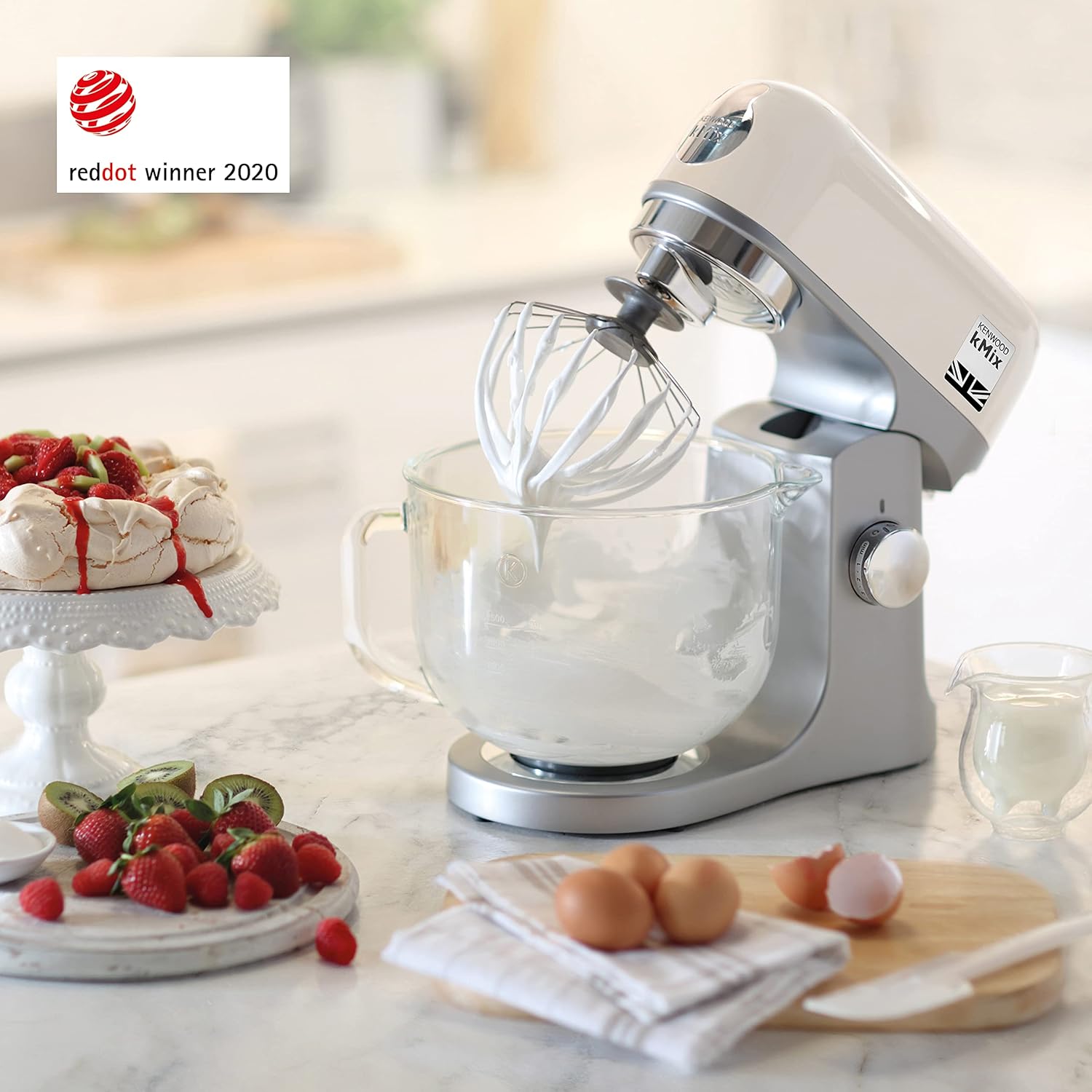 Kenwood KMX754CR KMIX 1000Watts Stand Mixer 6-Speeds Cream - Image 8