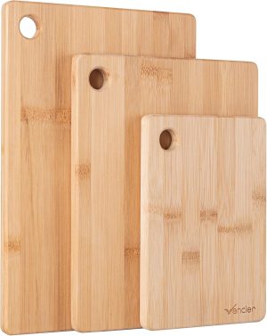 Vencier Thick Wooden Cutting Boards...