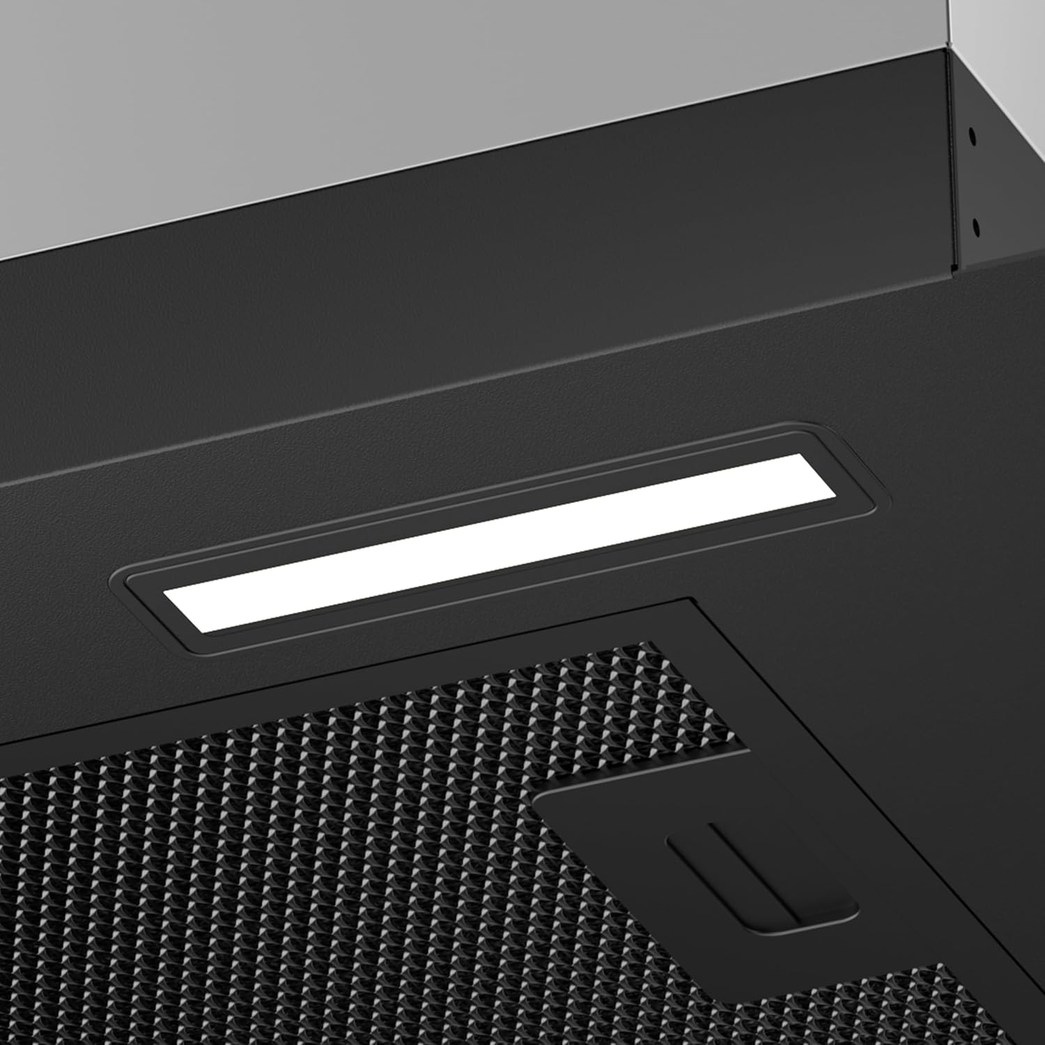 CIARRA CBCB6926A 60cm Integrated Cooker Hood Built-in Kitchen Extractor Fan 3 Speed Settings LED Light UnderCabinet Extractor Hood Energy Efficient & Quiet Operation with CBCF003 Carbon Filters - Image 8