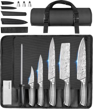 MOSFiATA Chef Knife Set, 10PCS Port...