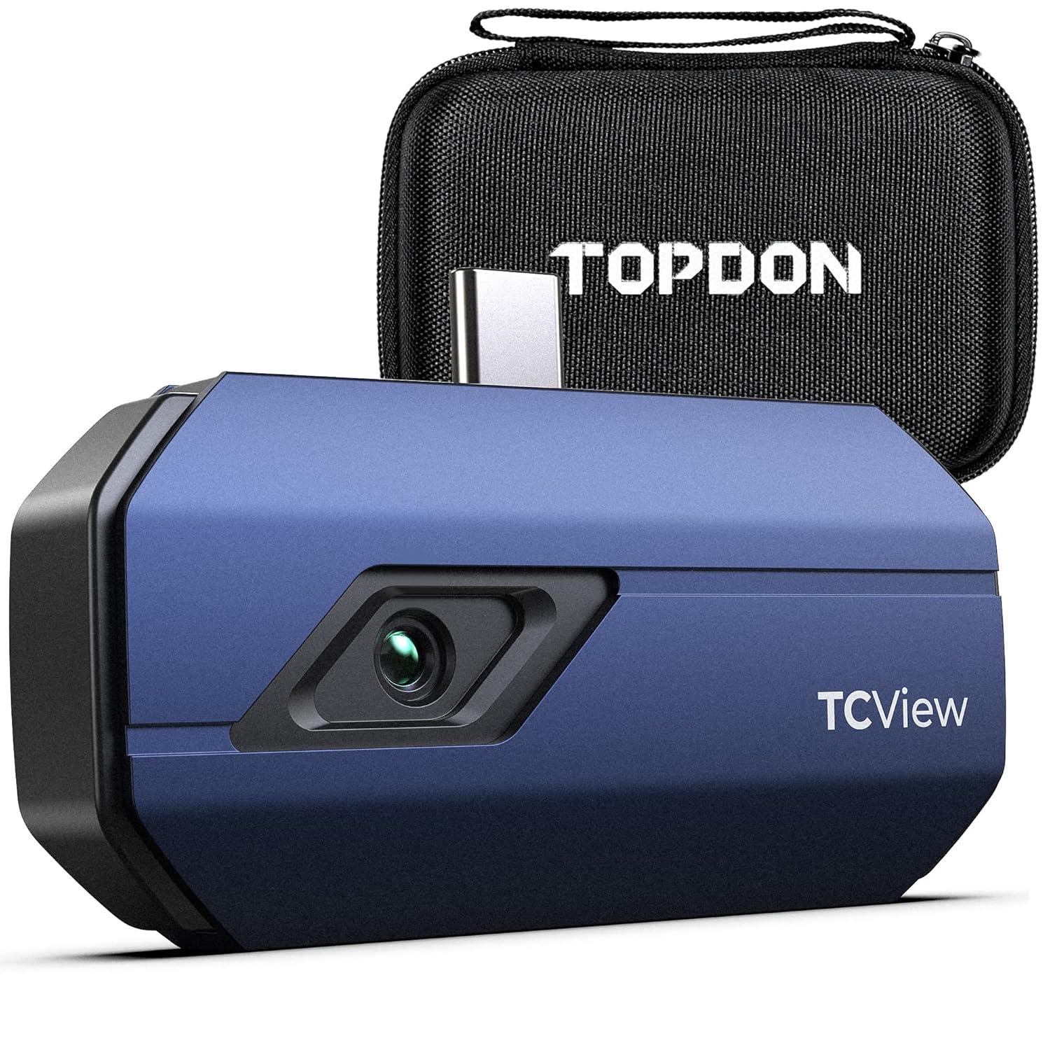 TOPDON TC001 Thermal Imaging Camera for Android, Infrared Thermal Imager USB C, 512x384 High Resolution, Testing Range -20℃-550℃, 0.1℃ Test Precision for Phone/Tablet/Windows