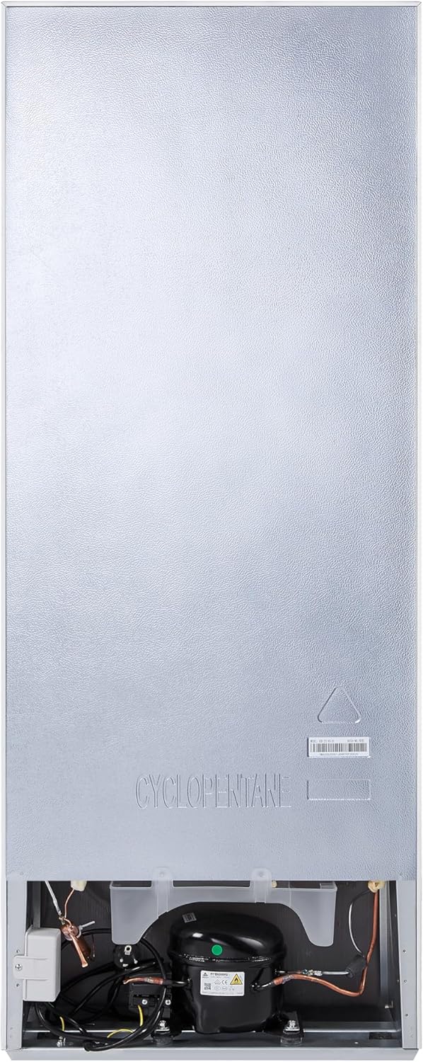 Fridgemaster MTZ55153E Freestanding Upright Freezer, 165 Litres, 143 cm Tall, 4 Star Freezer Rating, 55cm width, E Rated in White - Image 12