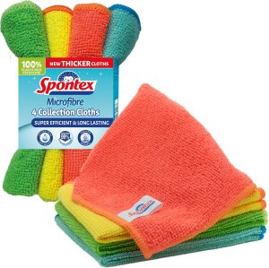 Spontex Microfibre Cloths for Clean...
