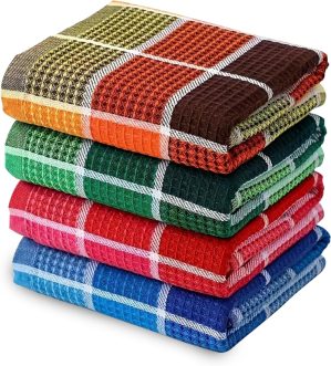 Premium Cotton Tea Towels Set– Su...
