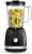 Tefal Black Collection Blender, 2L Jug, 2 Speeds, Pulse Mode, Kitchen Blender, 6 Stainless Steel Removable Blades, Smoothies, Milkshakes, protein Shakes, Cocktails, Ice Crush, Soups, 500W BL3558G0