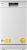 COMFEE’ Freestanding Dishwasher CDWEF1034BW-UK 45cm Width, Slimline Dishwasher with 10 place settings, Quick Wash, Hygiene Wash, Delay Start, Half Load, Adjustable Basket – White