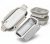 SEIDO Stainless Steel Lunch Box Microwave Safe Food Meal Prep Containers (3 x 800ml) Leakproof, Stainproof, Oven & Dishwasher Safe 100% Chemical Free with Quad Lock Steam Vent Glass Lid