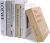 6 PCS Decorative Fake Books Set, Fashion Hardcover Display Books for Home Décor – Foldable Faux Book for Coffee Table, Bookshelf, Office – Stacked Modern Decorative Book Set