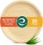 ECO SOUL 50 Palm Leaf Plates 10”(25cm) Round Large Bamboo Plate I Eco Friendly, Biodegradable, Compostable Heavy-Duty Plate, Disposable Plates for Dinner, Party & Events