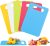 5Pcs Flexible Plastic Cutting Board Mats, Colored Mats, BPA-Free, Non-Porous, Gripped Back and Dishwasher Safe,11.4 in x 7.5 in, 2mm Thickness