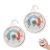 2 Pcs Fridge Thermometer Uk, 50 Mm Dial Colour Coded Zones. Fridge Freezer Thermometer for Home, Restaurants, Bars, Cafes