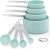 Measuring Cups and Spoons Set of 8 Pieces, nesting measuring cups for Measuring Dry or Liquid Ingredients, Stainless Steel Handle