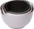 BoxedHome Mixing Bowls with Easy Pour Spout, 4pc Large Nesting Set 4.3L/3.3L/2.3L/1.6L, Salad Bowls for Kitchen Storage, BPA-FREE, Dishwasher & Microwave Safe, Ideal for Cooking and Baking, Grey Ombre