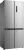 Cookology QUAT515IX Freestanding 515 Litre Four Door Fridge Freezer, American Style, Frost Free, 4 Star Freezer Rating, Low Noise, Smart LED Light, Touch Screen Temperature Control – Inox