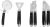 Good Food in Partnership with Tower 4Pc Gadget Set, Pizza Cutter, Y Peeler, Can Opener, Garlic Press, Stainless Steel Heads, Black, GF832253
