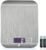 HomeFashion 5kg 1g 11lb Digital Kitchen Scales Food Scale with stainless steel Platform Electronic Cooking Backlit LCD Display Multifunction for Home and Office Use