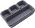8Pcs Drawer Organiser – Interlocking Drawer Dividers Plastic Storage Trays, 3 Sizes Uncluttered Storage Drawer Tidy Trays Dividers for Kitchen Office Desk Make-Up Stationery Bathroom Jewellery (Grey)