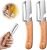 Multi-Functional Vegetable Peeler for Kitchen, 2026 New Vegetable Peeler, Ergonomic Potato Peeler & Fruit Slicer, Sharp Blade for Carrot, Apple, Kiwi, Orange, Easy Grip Kitchen Tool (2pcs)