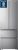 Fridgemaster MF70450ES French Door Fridge Freezer 485L, Total No Frost, Silver, 69.4D x 70.4W x 200H cm, E Rated