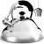 Willow & Everett Whistling Kettle – 3 Litre Stovetop with Mirror Finish – Camping & House Warming Gifts