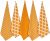 Penguin Home Premium 100% Pure Cotton Tea Towel for Kitchen, Set of 5 Kitchen Towels, Soft & Durable Kitchen Cloths Towel Set, Machine Washable, 65 x 45 cm Colour – Ochre