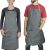 Chef Pomodoro Chef Apron – Top Recommended – Adjustable Pockets, Bibs – Designed for Home, Kitchen, BBQ, Grill Use