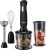 Russell Hobbs Desire 3 in 1 Electric Hand Blender, Fruit & Veg Mini Chopper & Whisk attachment, Stainless steel blending leg, whisk & blades, 500ml capacity chopping bowl & 700ml beaker, 500W, 24703