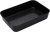 MasterClass Vitreous Enamel Roasting Tin, Induction Safe 1mm Steel with Scratch Resistant Coating, Large 40 x 28cm (15.5 x 11”), Black