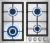 GASLAND GH60SF 60cm Built-in Gas Hob, 4 Burners Stainless Steel Gas Cooktop with Flame Failure Protection, NG/LPG Convertible, 8000W