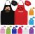 YanNanKe Personalised Aprons for Kids Chef Hat and Apron Custom Name Kids Apron for Cooking Baking Kitchen Painting