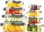 KUMD 16-Piece Set (8-Pack) Borosilicate Glass Food Storage Containers with Upgraded Detachable Locking Lids – Assorted Rectangular & Square Meal Prep Boxes, Microwave/Oven Safe